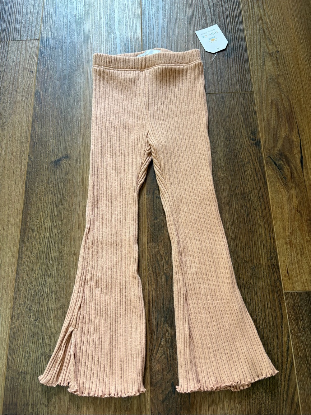 Toddler Ribbed Pants Flared Bottoms Toddler Girl 2T Cozy Pants